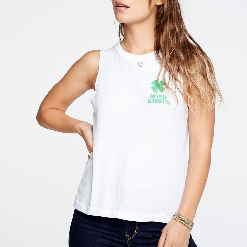 NWT Chaser Irish Kisses Tank